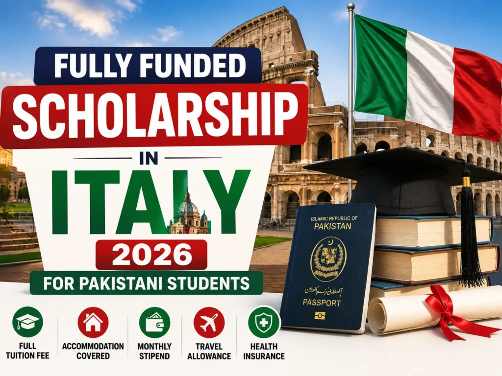 Fully Funded Scholarship in Itlay