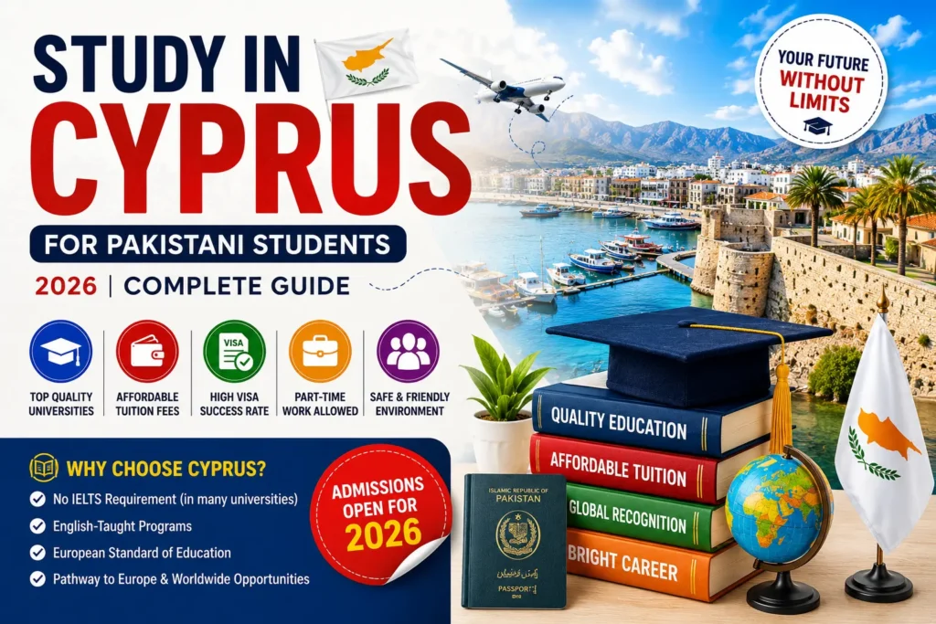 Study in Cyprus for Pakistani Students 2026 Complete Guide
