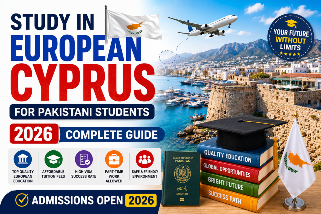 Study in European Cyprus for Pakistani Students 2026 Complete Guide